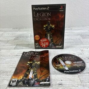 Legion The Legend of Excalibur PlayStation 2 PS2 CIB Complete